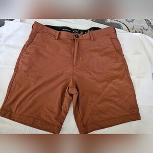 Billabong Men’s Adventure Division Shorts Sz 38 Mid Length Stay Cool/ Dry Brown